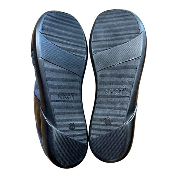 Naot Architect Indigo Blue Wave Shoes Ballet Flats Loafers EU 41 US 10-10.5 EUC - Picture 5 of 12